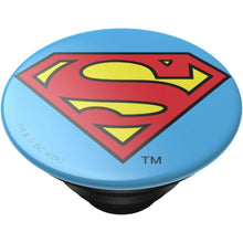 Load image into Gallery viewer, Justice League Superman Logo PopSockets Swappable PopGrip