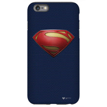 Load image into Gallery viewer, Man of Steel Superman Shield Phone Case for iPhone and Galaxy