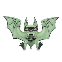 Load image into Gallery viewer, DC Artists Alley Batman by Joe Ledbetter (Glow-in-the-Dark) Designer Vinyl

