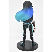 Load image into Gallery viewer, DC Artists Alley Wonder Woman by Chrissie Zullo Designer Vinyl (Black &amp; Cyan)
