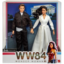 Load image into Gallery viewer, Diana Prince &amp; Steve Trevor Barbie Signature Collector Doll Giftset from Wonder Woman 1984
